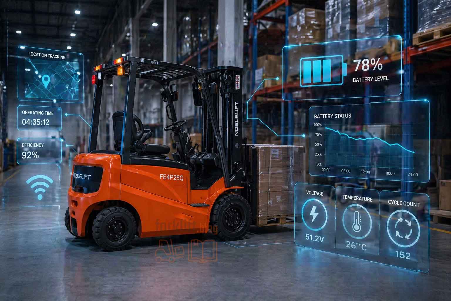 IoT и телематика аккумуляторов: как управлять зарядкой и ресурсом складской техники