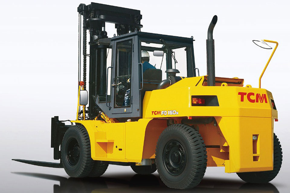 Эргономика вилочного погрузчика TCM FD160S-3