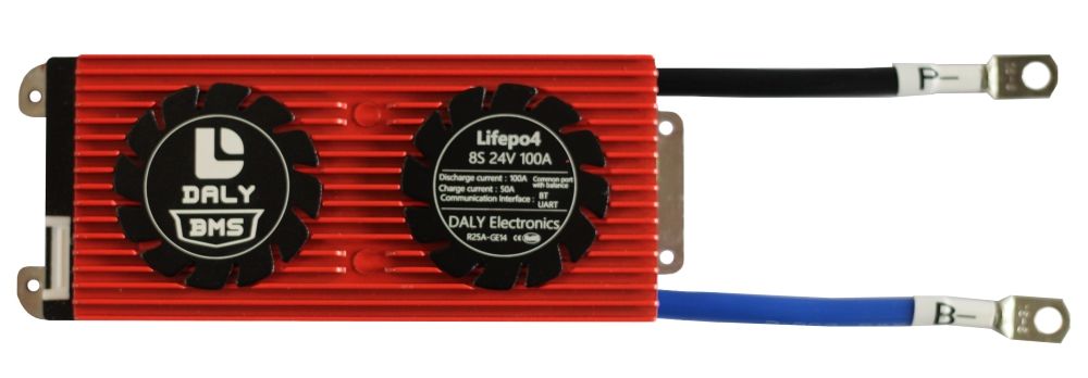 плата BMS-LiFePO4-8S-24V-100A